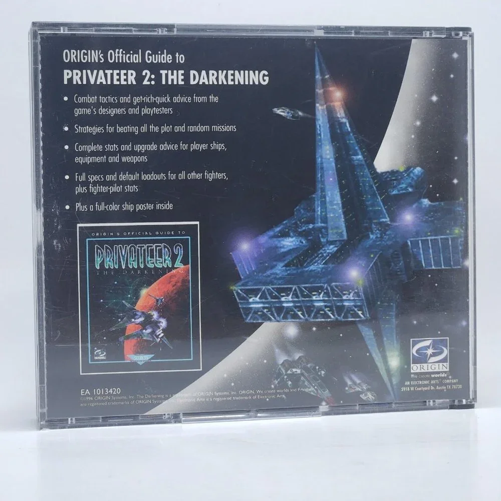 Wing Commander: Privateer 2 The Darkening PC Game Jewel Case